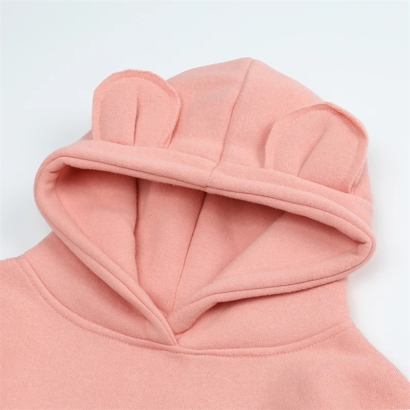 Spring Autumn Baby Boys Girls Infant Toddler Kids Casual Hoodies Children Fashion Clothes Cotton Hooded Sweatshirt 250121