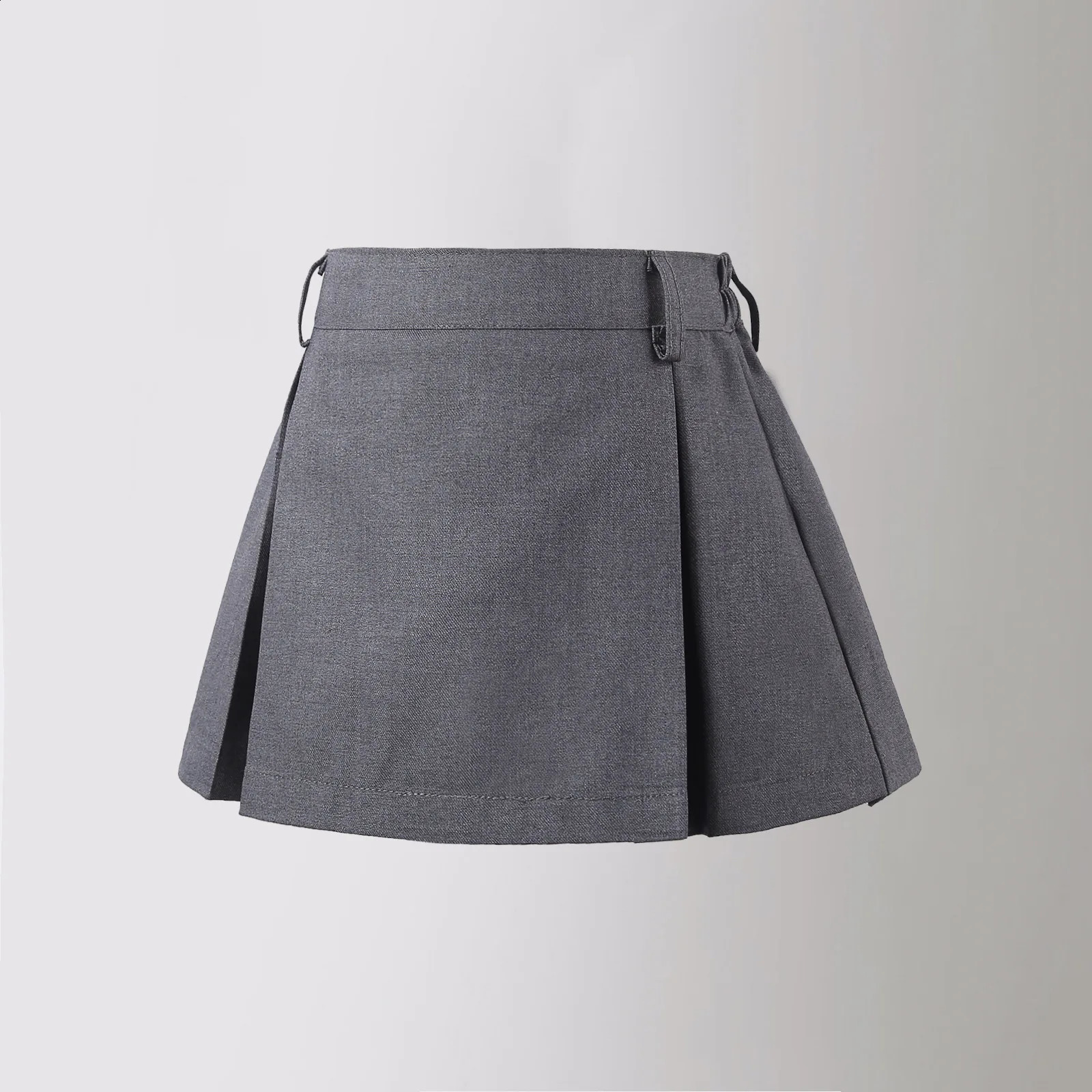 Floral Skirt for Kids High Waist Thin Girls Pleated Skirt Short Fashion Tennis Baseball Casual All-match Children A-line Skirt 250206