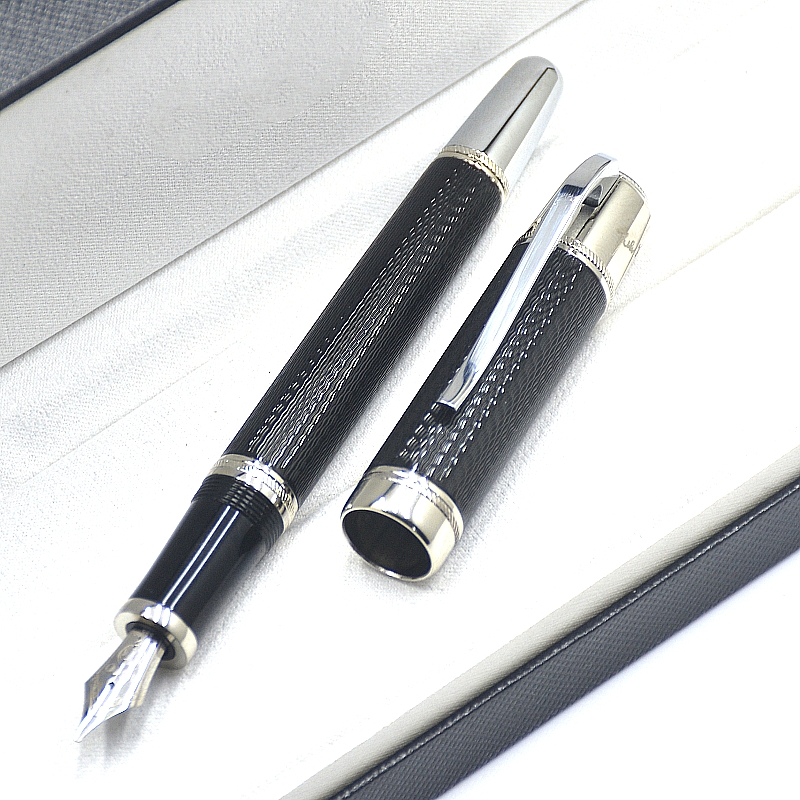 High quality Writer Jules Verne Rollerball Pen Special edition Ocean Blue and Red Black Metal Ballpoint Fountain pens Writing office school supplies 1