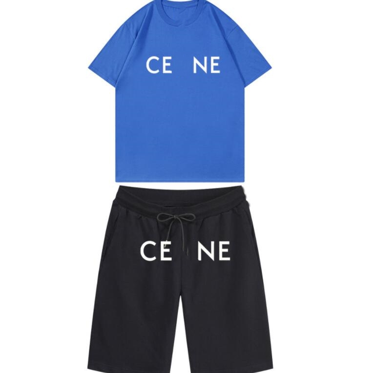 Womens Tracksuit NEW Short sleeve Pullover Luxury oversized top women Designer T-shirt and shorts Two Pieces Sets Casual Jogger men suits