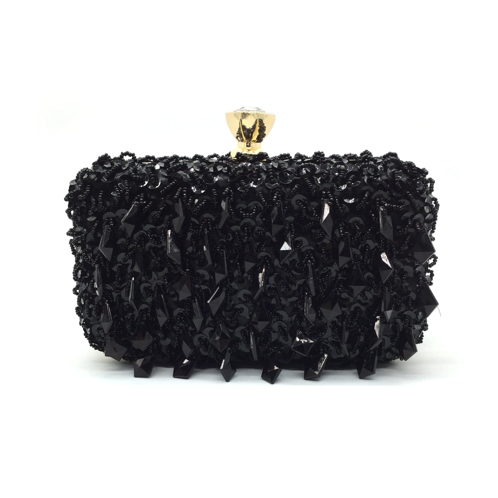 New Embroidery Beaded Bag, Celebrity Sequin Banquet Handbag, Single Shoulder Crossbody Chain Women's Bag