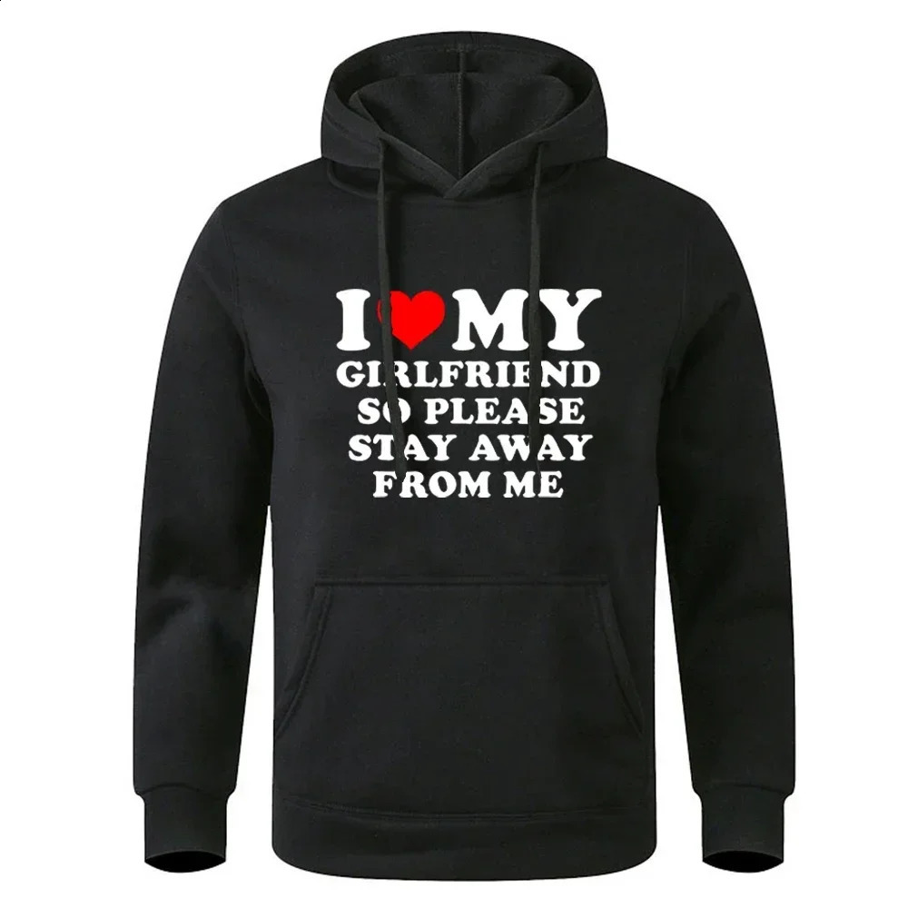 I Love My Girlfriend Hoodie Couples Sweatshirt Y2K Streetwear Fleece Men Casual Hoodie Women Long Sleeves Valentines Clothing 250122