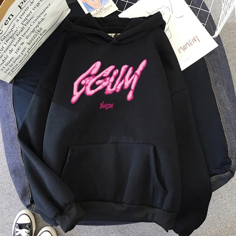 Yeonjun GGUM Hoodie Womens Fashion Harajuku Aesthetics Retro Korean Unisex Hoodie Autumn/Winter Retro Hoodie Sweatshirt 250206