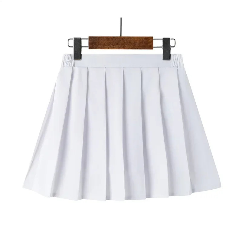 14 Colors Skirt Girl Summer Clothes Childrens High Waist Korean Style Black Mini Pleated Skirt for School Girl Uniform 250206