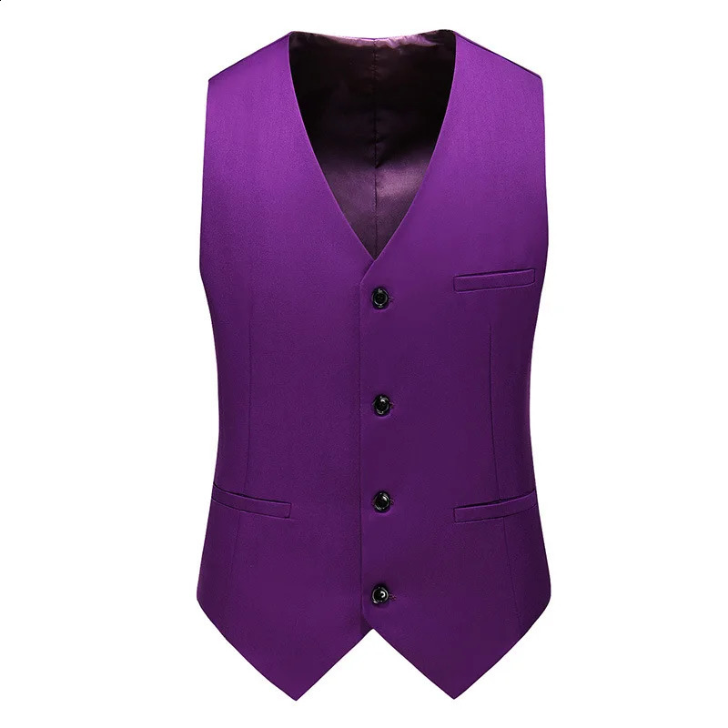 Spring and Autumn Casual Loose Size Mens Youth Fashion Trend Personalized Single breasted Business Suit Vest 250206