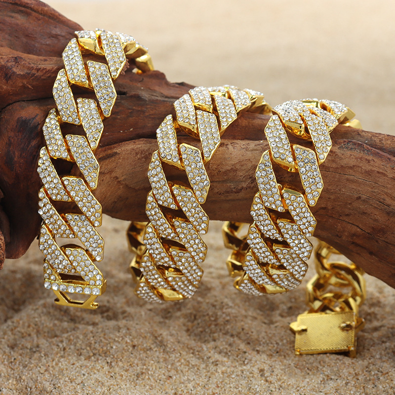 moissanite chain Cuban k Chain Custom Pendant Necklaces Pass Test Vvs Moissanite Dia Hip Hop Necklace Men Jewelry 4 Neclaces Neclace