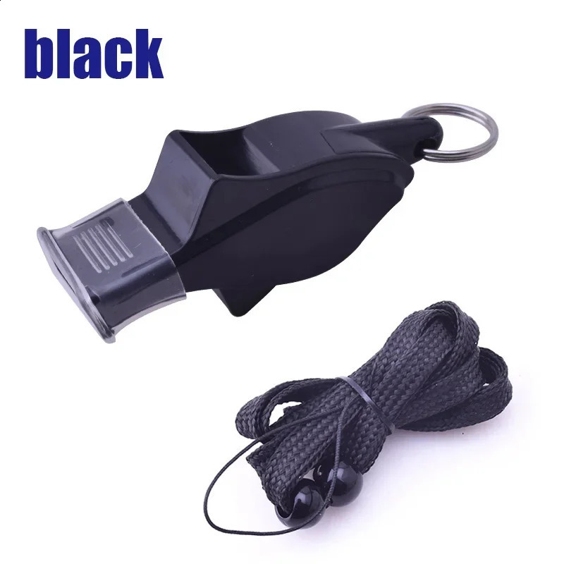 Professional Whistle Soccer Referee outdoor Sport High quality Sports Like Big Sound Seedless Plastic y250107