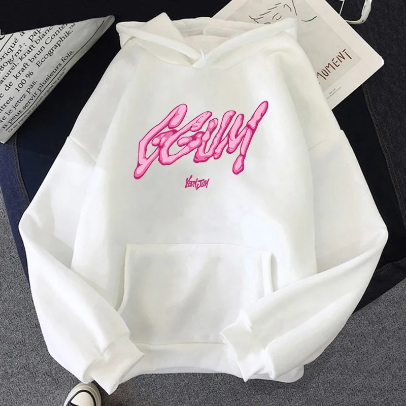 Yeonjun GGUM Hoodie Womens Fashion Harajuku Aesthetics Retro Korean Unisex Hoodie Autumn/Winter Retro Hoodie Sweatshirt 250206