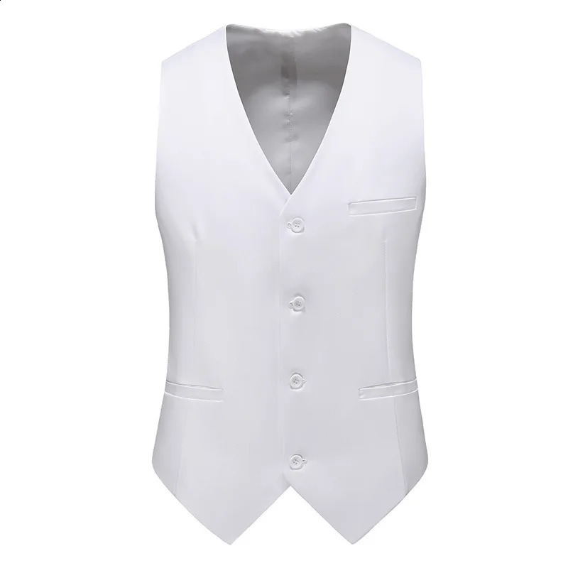 Spring and Autumn Casual Loose Size Mens Youth Fashion Trend Personalized Single breasted Business Suit Vest 250206