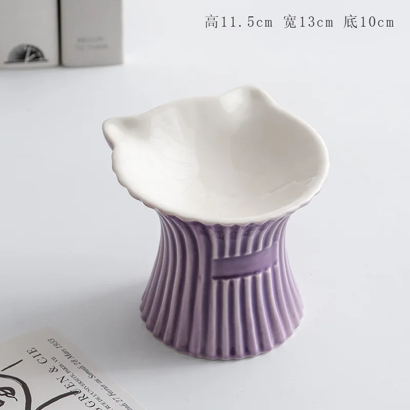 148770 The stainless steel cat bowl is durable not easy to break, and can be used for a long time