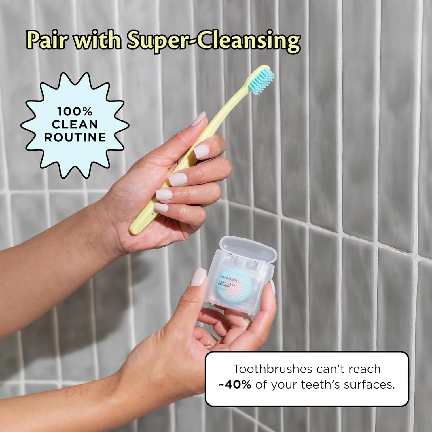 Super soft manual toothbrush dentist ned gentle on gums made of recycled plastic pink 250206