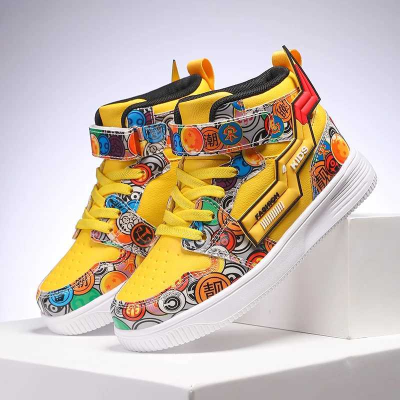 Winter Warmth Childrens Casual Shoes Light Soft Sold Rebound Fashion Board Shoes High Top Wear-resistant Sports Shoes for Kids W250207