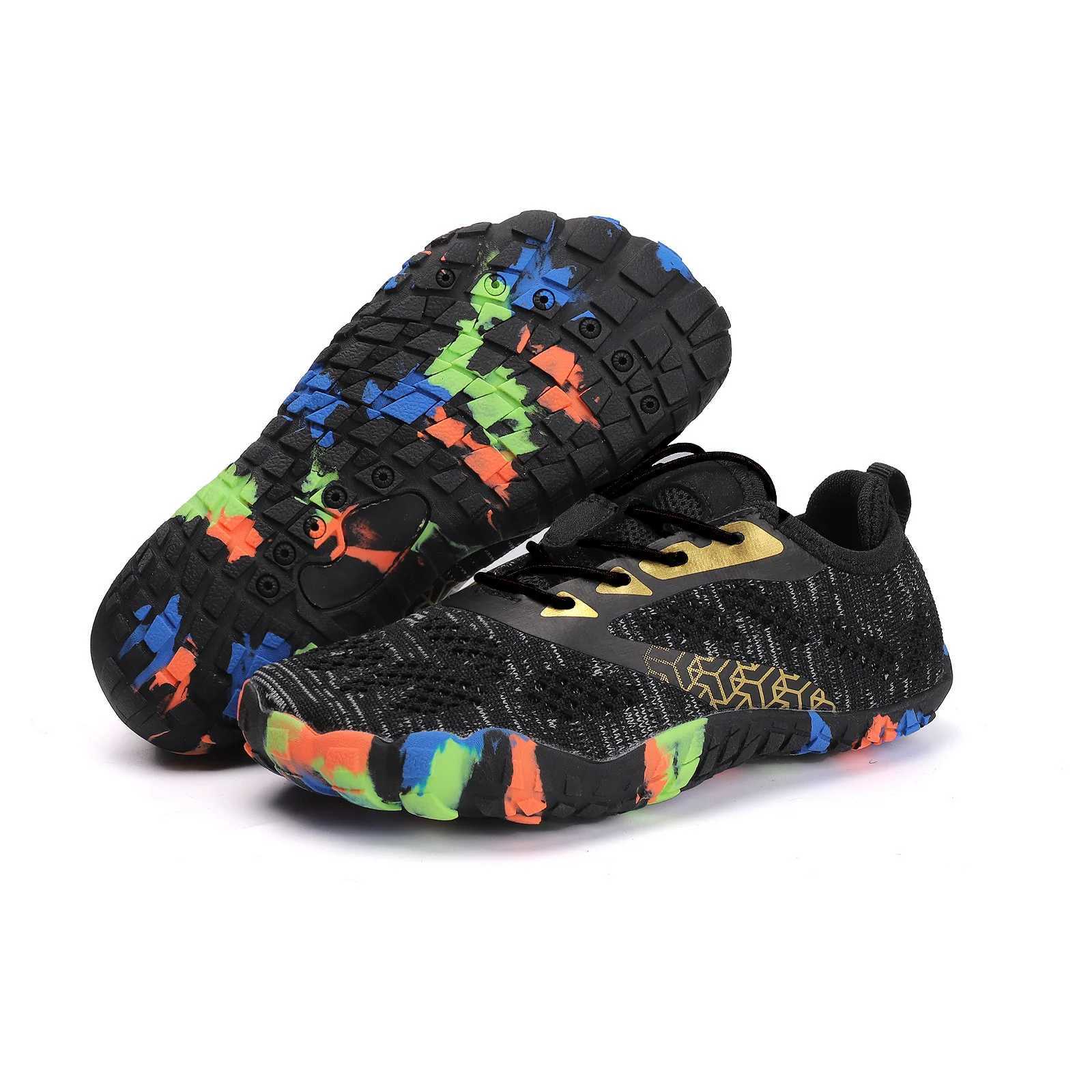 Kids Shoes Barefoot Sneakers For Children Multi Colored Hiking Shoes Childrens Beach Shoes Outdoor Sport W250207