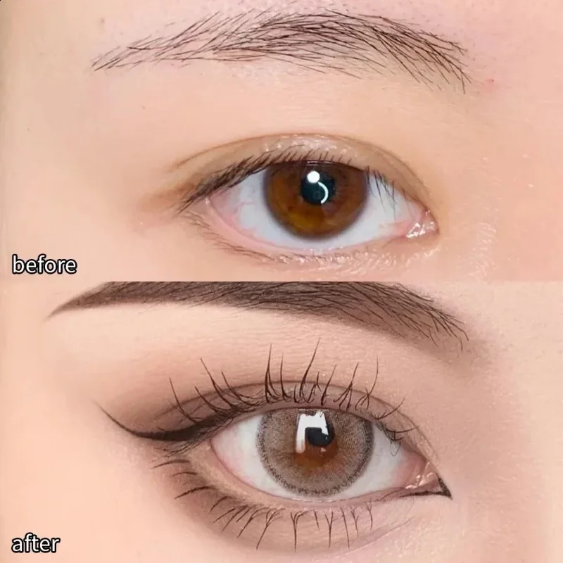 Waterproof Quick Dry Liquid Eyeliner Pen Lasting Lying Silkworm Eyeliner Pencil Ultra-fine Matte Black Brown Beauty Eyes Makeup 250206