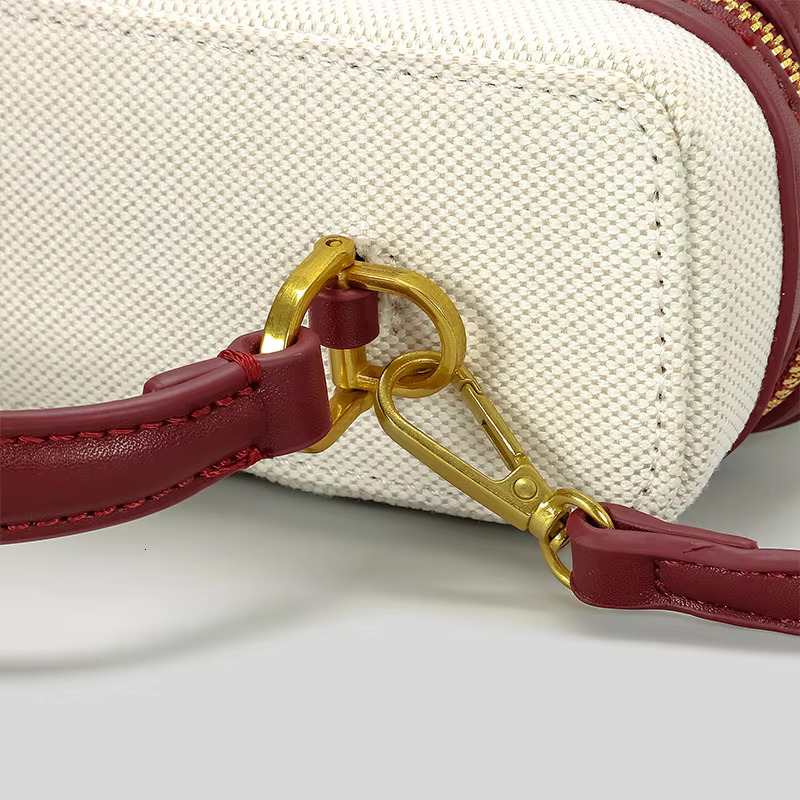 Fashion Box Women Handbags Designer Thick Canvas Shoulder Crossbody Bags Casual Spring And Summer Small Purses Canvas Cartoon