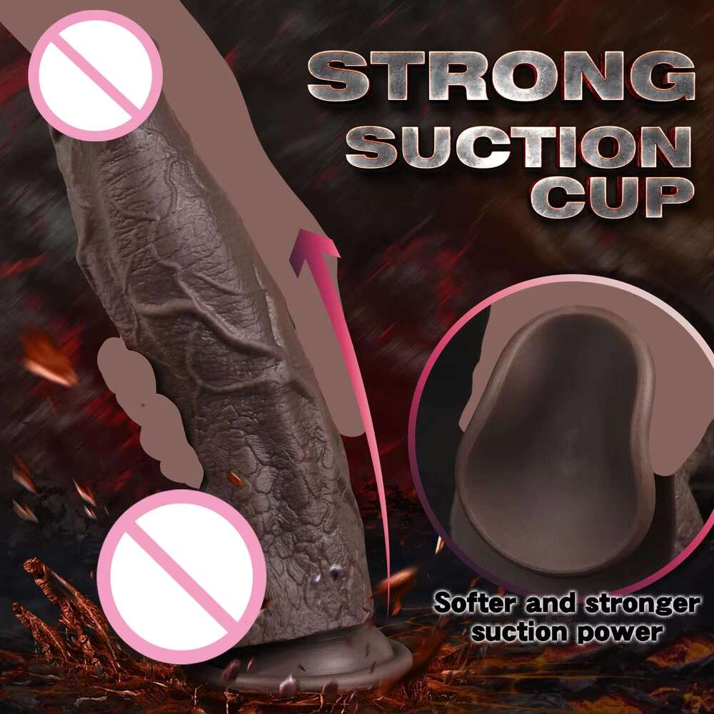 Dragon Realistic Monster Hands-Free Pleasure Huge Silicone Dildo Adult Sex Toys for Vaginal and Anal Play