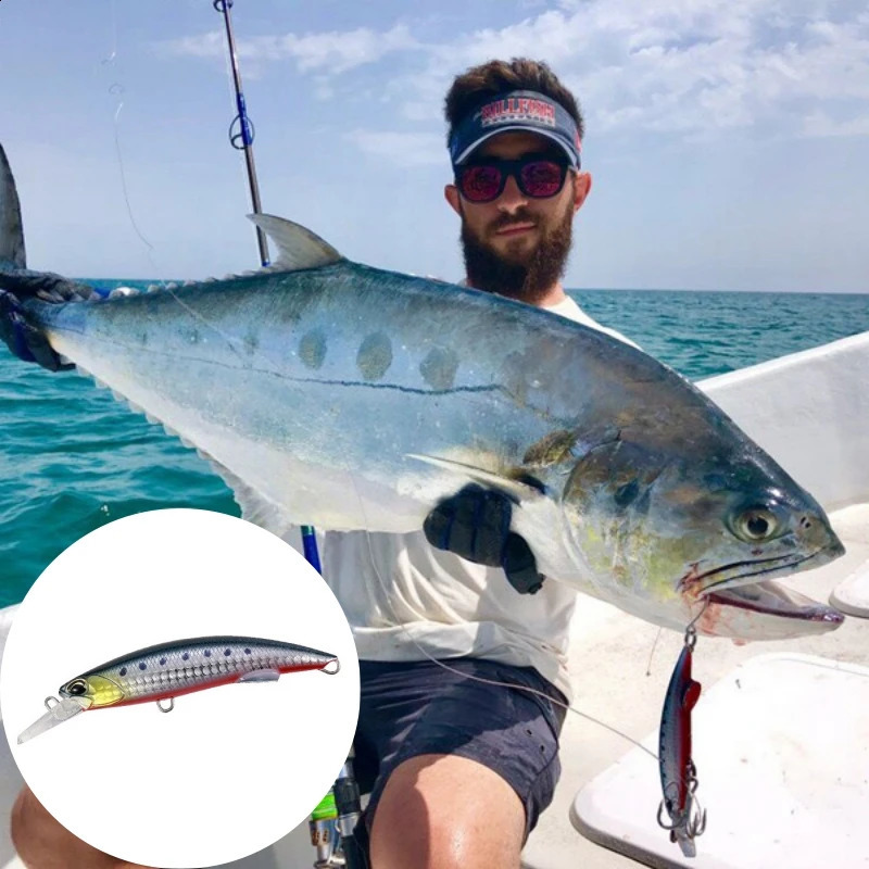 Arrival 92mm40g Hard Bait Fishing Lure Minnow for Bass and For Saltwater Freshwater with Lifelike n To Get Big Fish 250207