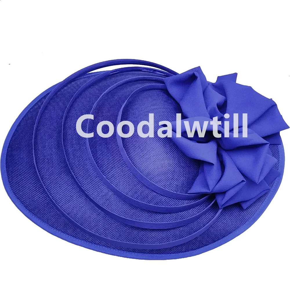 Women Church Wedding Big Fascinator Hat Fashion Large Flower Headpiece Fascinator Ladies Elegant Party Royal Ascot Millinery Cap 250207