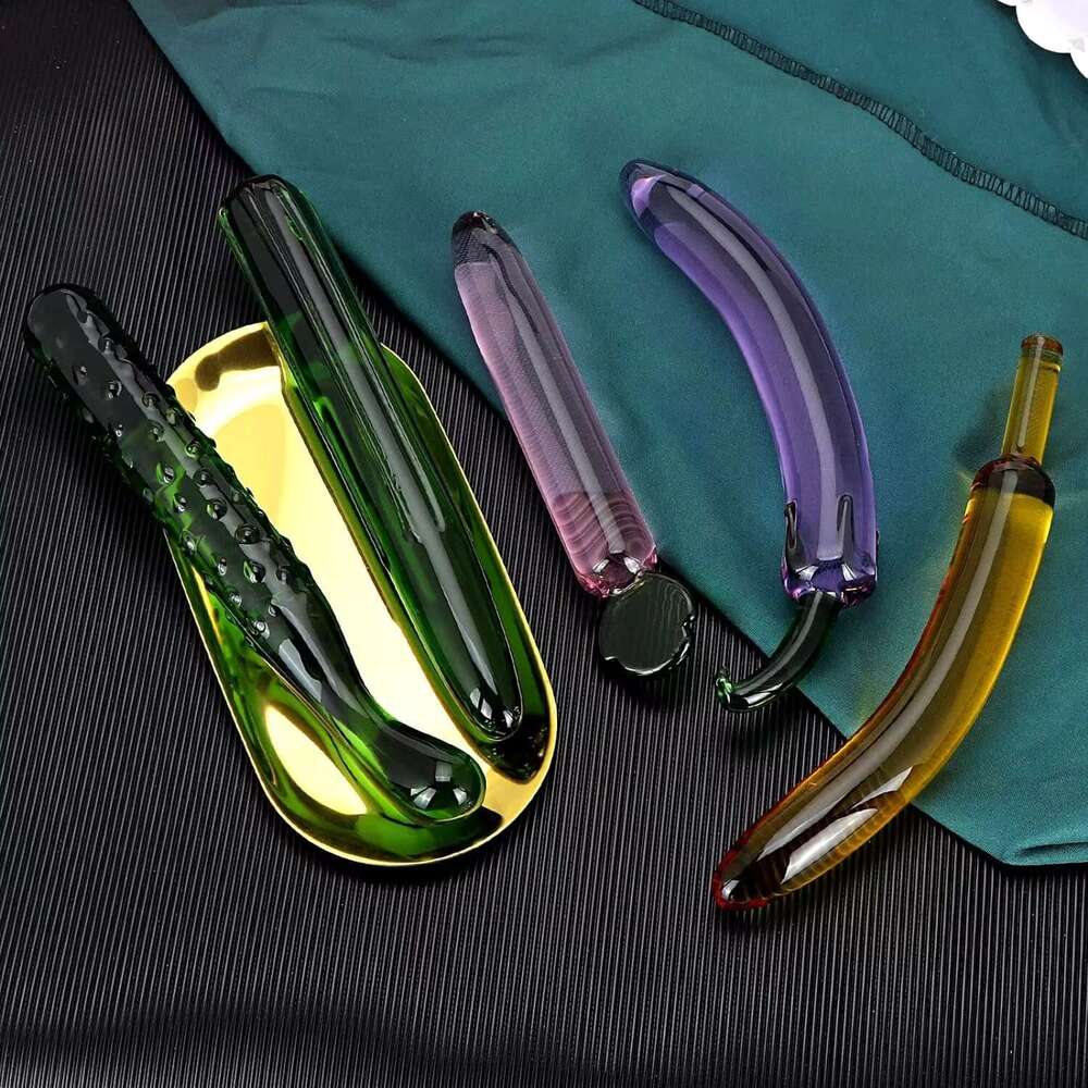 New Top Unique Design Sex Toy Adult Products Crystal Glass SM G-spot Pleasure Anal Butt Plug Stimulator