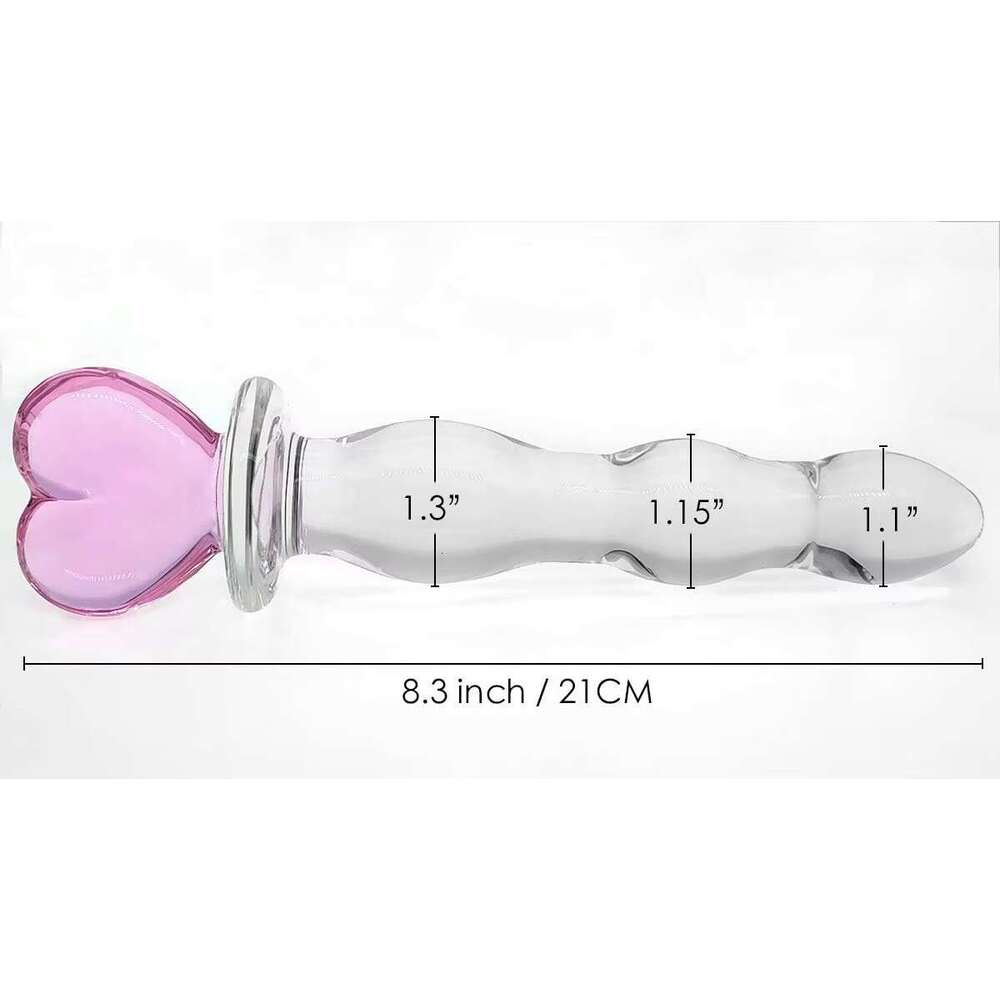 Erotica Massager Rear Anal Plug Masturbator Simulation Crystal Dildo Adult Toys