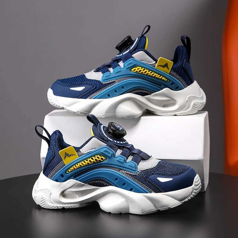 Origin childrens shoes boys sports shoes soft and non slip school casual sports shoes black autumn boys tennis sports shoes for ages 4 to 12XJ250318