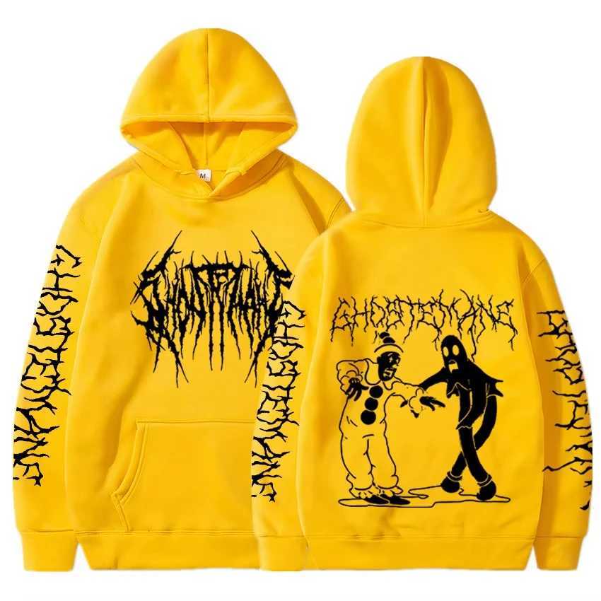 Ghostemane Hoodies Men Women Fashion Hoodies Kids Hip Hop Hoodies Sweatshirts Mens Clothing Rapper Sweats Gothic Coats Boy W250207