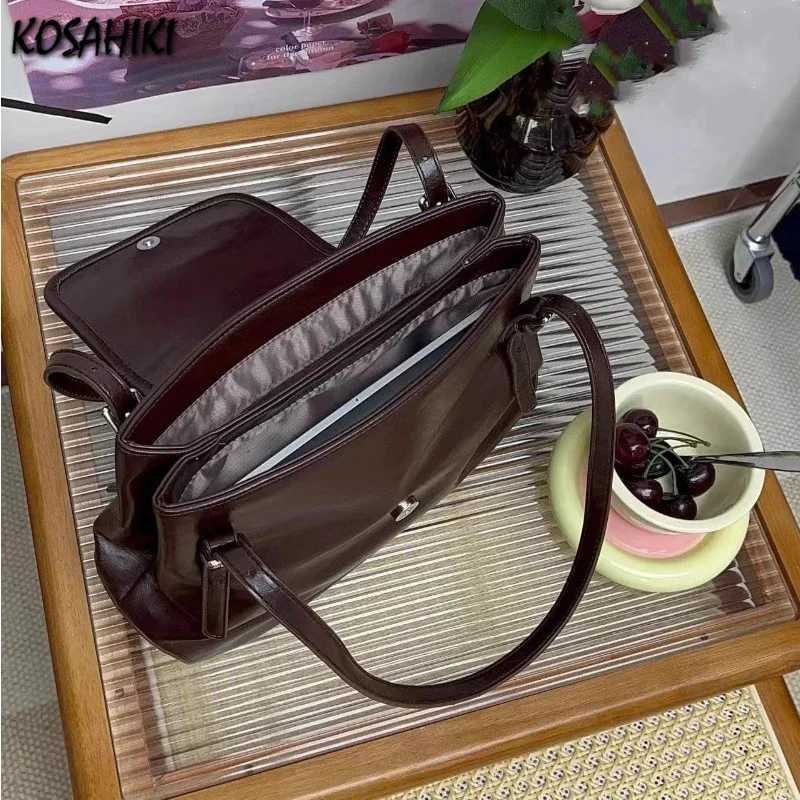 Vintage Off Lady Simple Wens Handbags All My Casual Underarm Bag Streetwear Fi Trendy Shoder Bags Y2k Ahetic Z250515