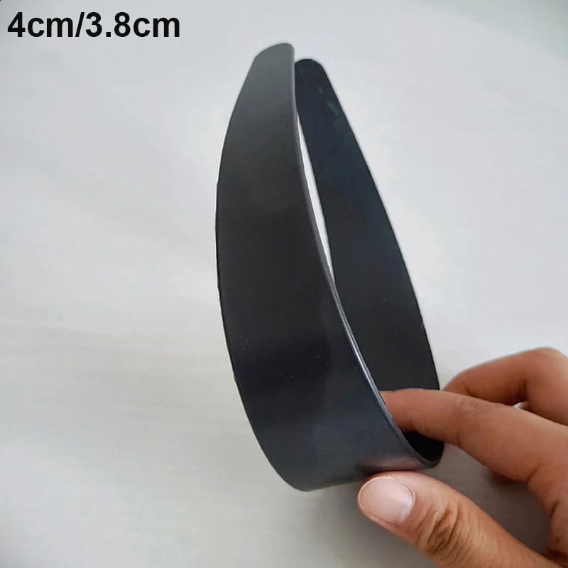 5PCS 3cm 4cm 5cm 6cm Length Plus Plain Plastic Headbands No Teeth Base Hair Hoops Tiara For DIY Women Accessories Wide Hairbands 250207