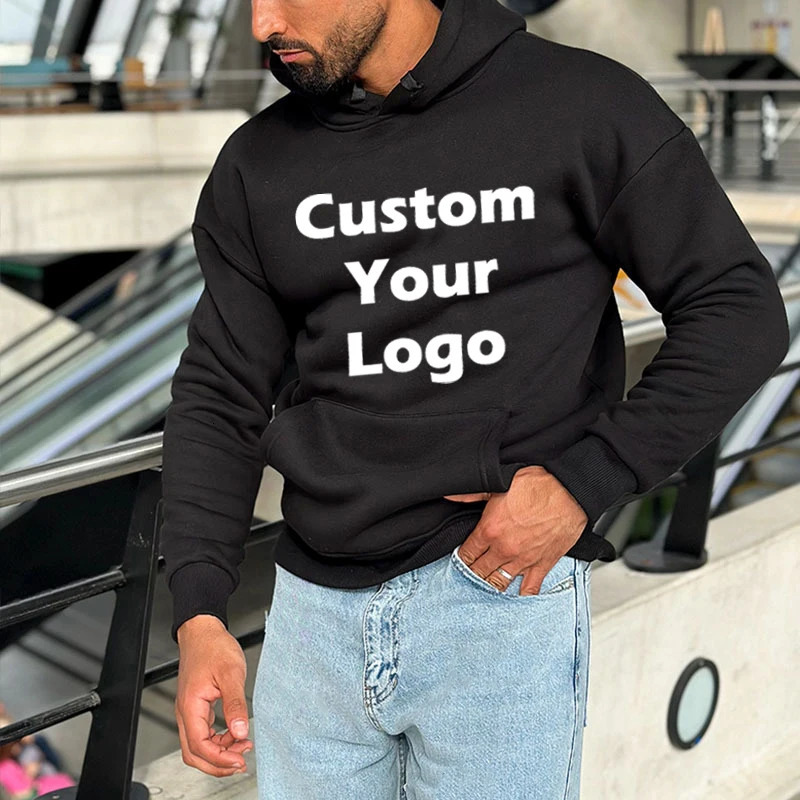 Custom Loose Hoodies n Men Women Casual Hoody Own Pullover Clothing DIY Picture Text Gothic High Street Sweatshirt 250121