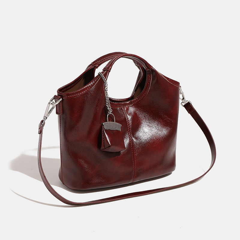 Bag New 2024 Versatile Commuting High-End Large Capacity Tote Simple Single Shoulder Crossbody Bag, Handbag For Women