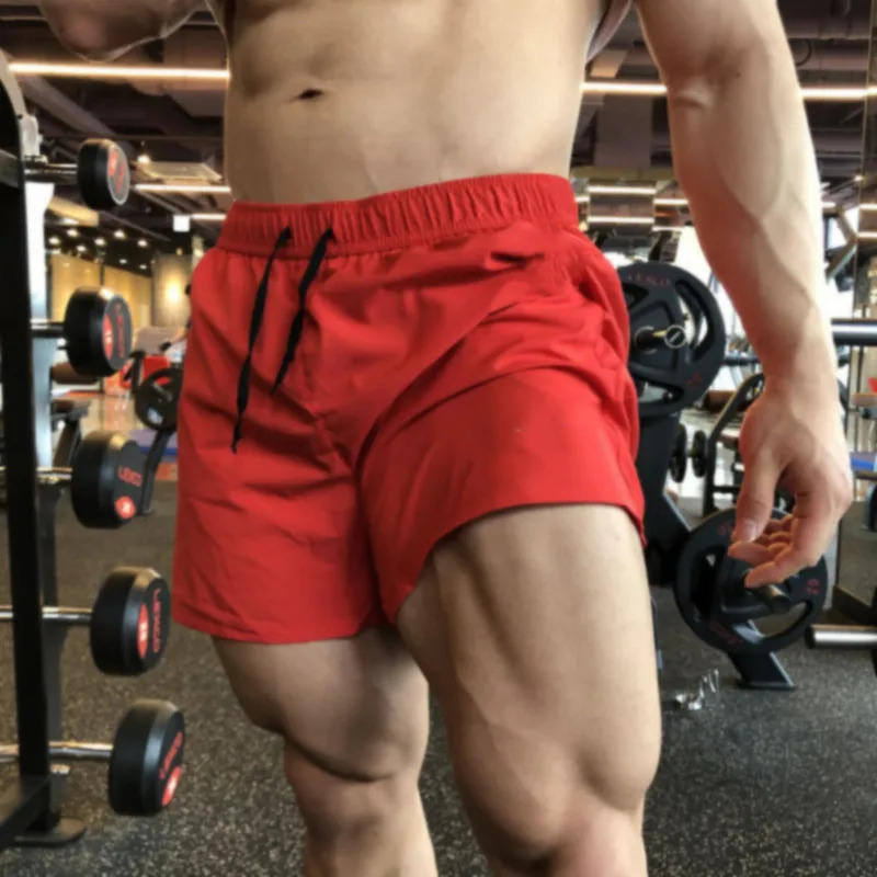 Solid Casual Quick Dry Sports Shorts For Men Summer Gym Fitness Football Running Mens Short Trousers Beach Holiday 250207