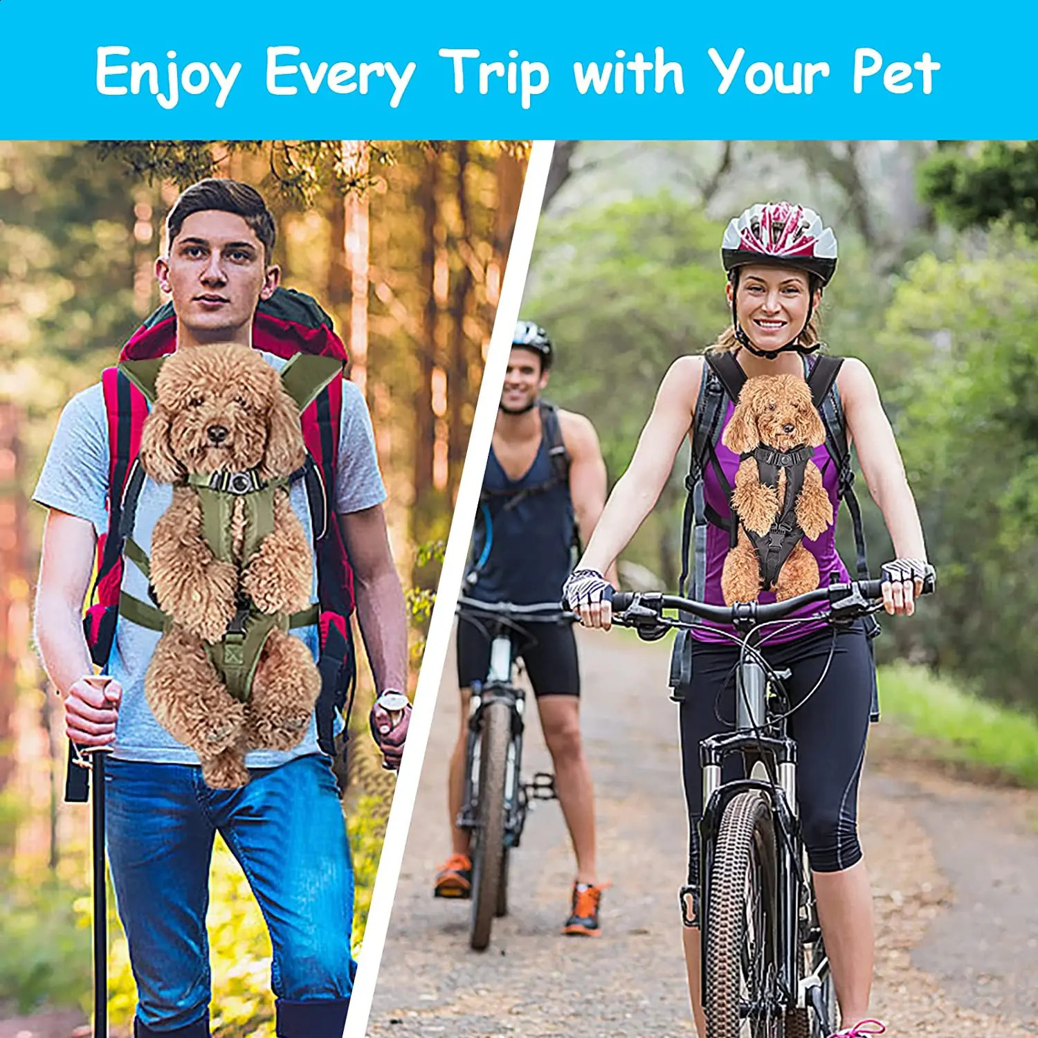 Pet Dog Bag Breathable Backpack For Dogs Cats Out Double Shoulder Portable Travel Backpack Outdoor Dog Cat Bag 250206