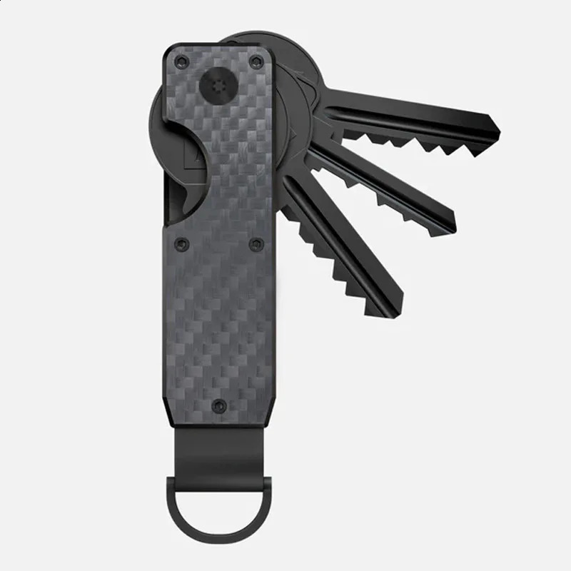 Car Key Pouch Bag Case Wallet Holder Chain Key Wallet Ring Collector Housekeeper Pocket Key Organizer Smart Keychain 250206