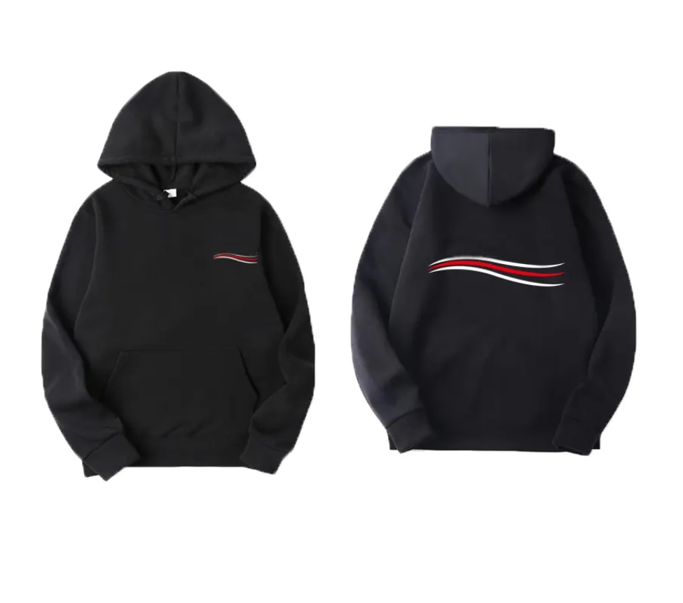 Political Campain Mens Hoodie Designer 2 Side Wave Printed Mens Hoodie Designer Hoodies Designer Hoodie Jacket Tracksuit Men Polo Veste Coat Hoodys Wo