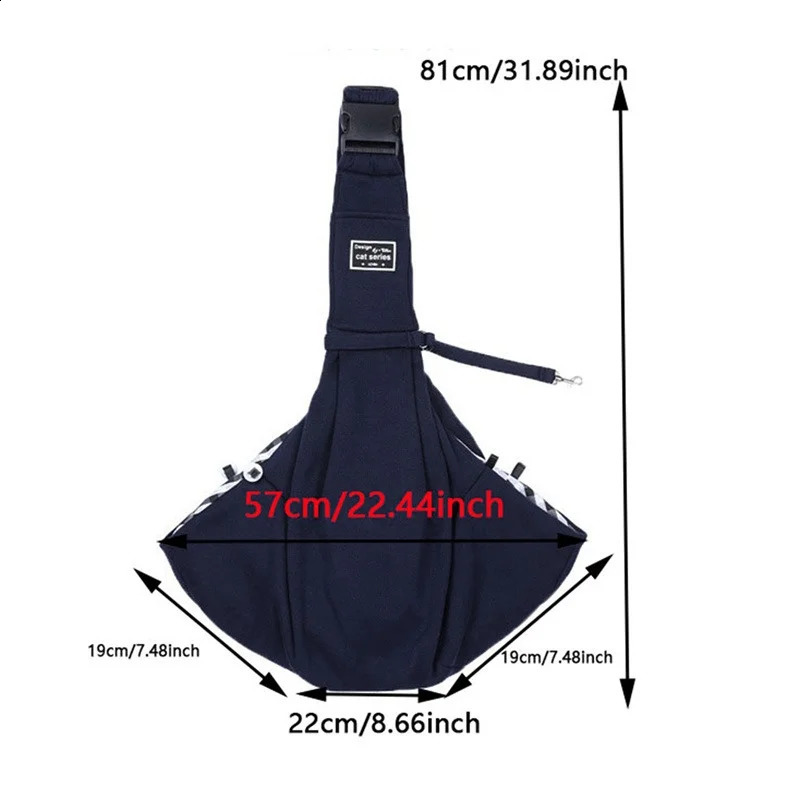 Pet Dog Bag Outdoor Travel Puppy Shoulder Bags Dogs Single Comfort Sling Handbag Tote Pouch Kitten Corgi Transport Pets 250206