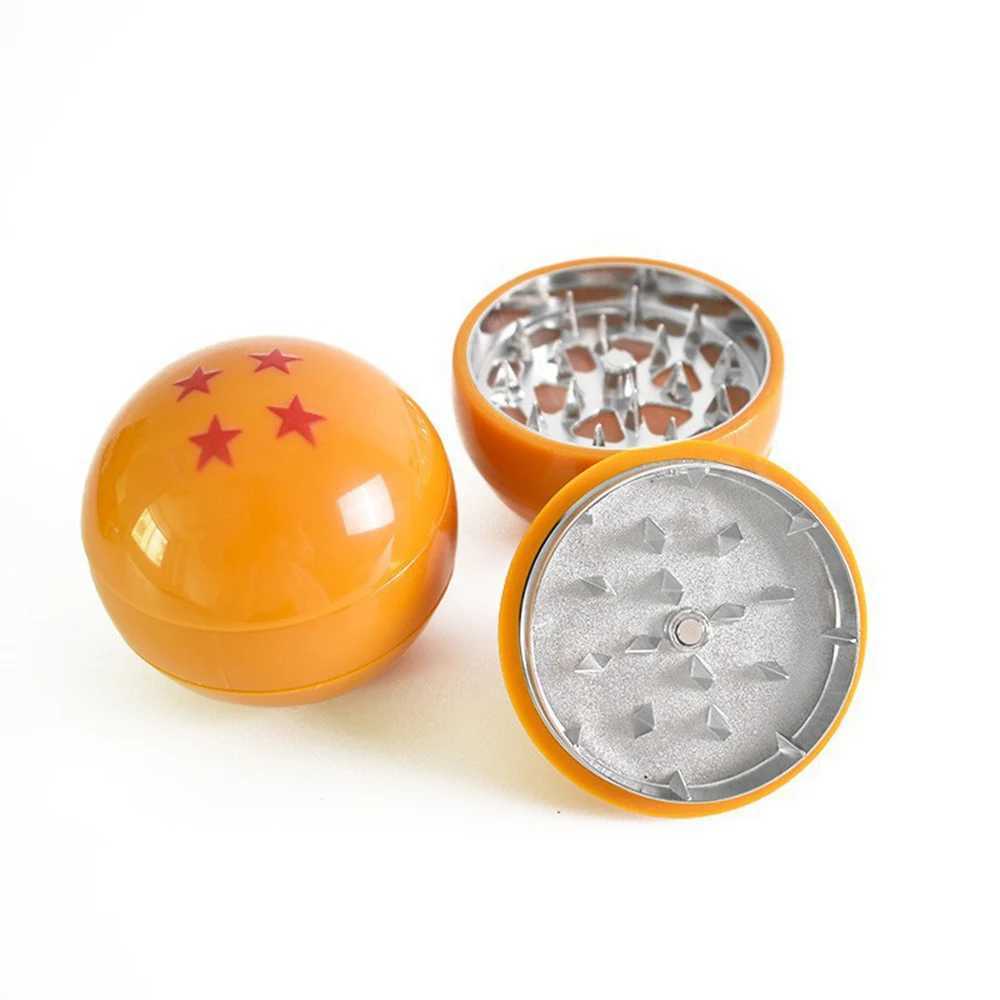 Herb Grinder 3 Layers Tobacco Ger With Metal Sharp Teeth Pokeball Cute Grinder Herb Smoking Accessories Cool Gadget Y250207