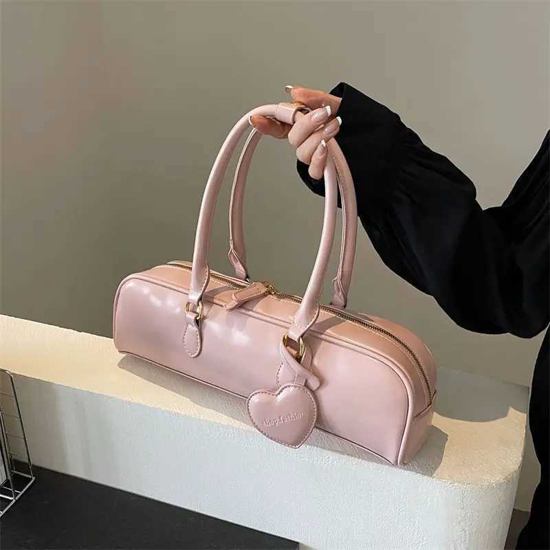 JIAERDI Hot Girls Blue Handbag Purses Wen High Street Leather Chic Casual Shoder Bags Ladies Vintage Underarm Bag Y2k Z250515