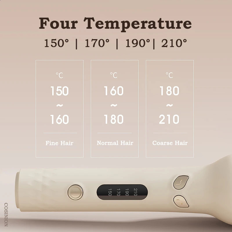 Automatic Hair Curler 28mm Negative Ions Electric Ceramic Curling Hair Stick Rotating Curl Waves Tangle Curling Iron Styler 250206