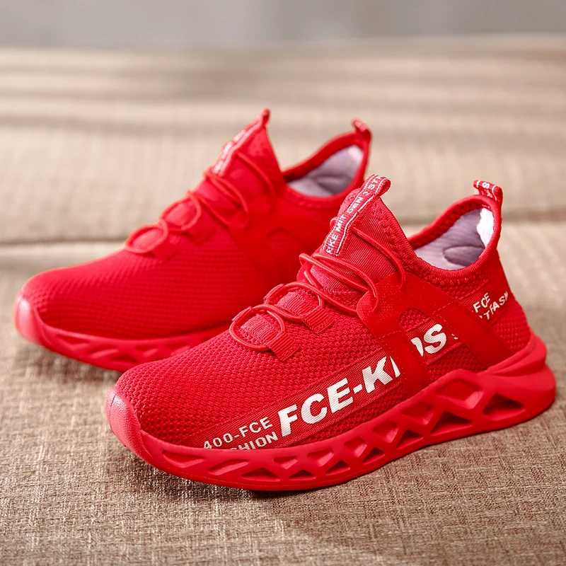 Mesh Kids Sneakers Lightweight Children Shoes Casual Breathable Boys Sports Shoes Non-Slip Girls Sneakers Shoes W250207