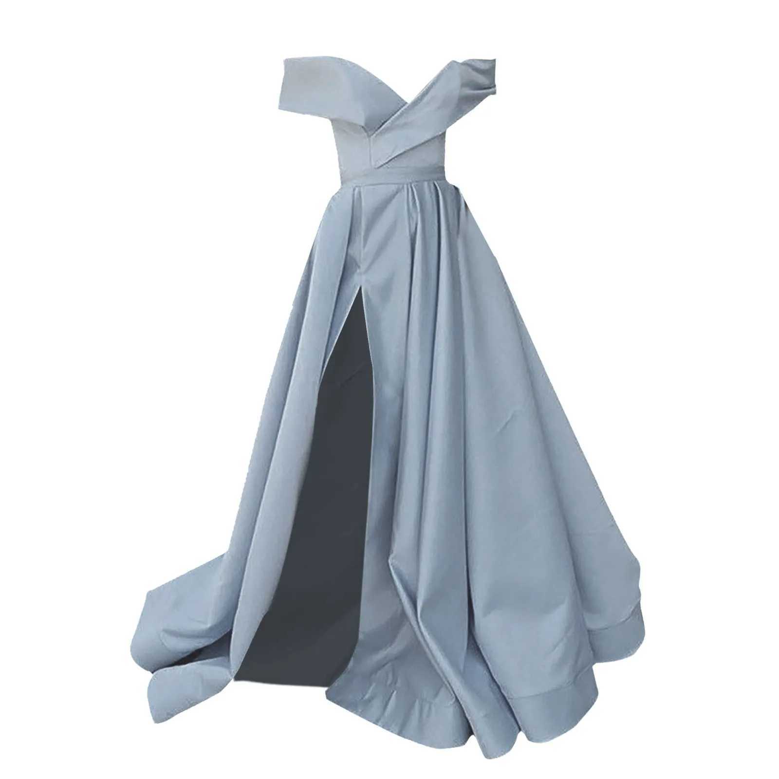 Pure Ladies Dresses Sexy Low Cut V Neck Floor Length Dress French Retro Chiffon Dresses Cocktail Wedding Dress For WomenXJ2500207