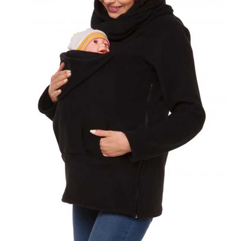 Autumn and Winter Kangaroo Coat Pregnant Womens Clothing Size Up Pregnant Womens Sweater Pregnant Womens Clothing 0-12 Months Pregnant Women Hoodie W2