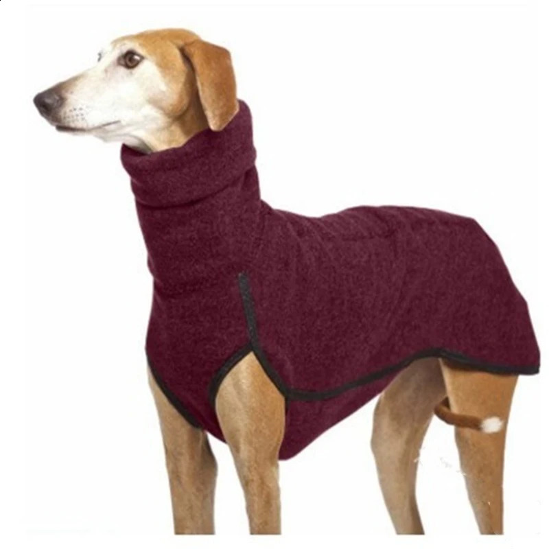 Jumper Sweater Medium Big Dog Great Dane Greyhound Pitbull Clothing Pets Clothes Coat Dog Pet Winter High Collar Jacket 250206