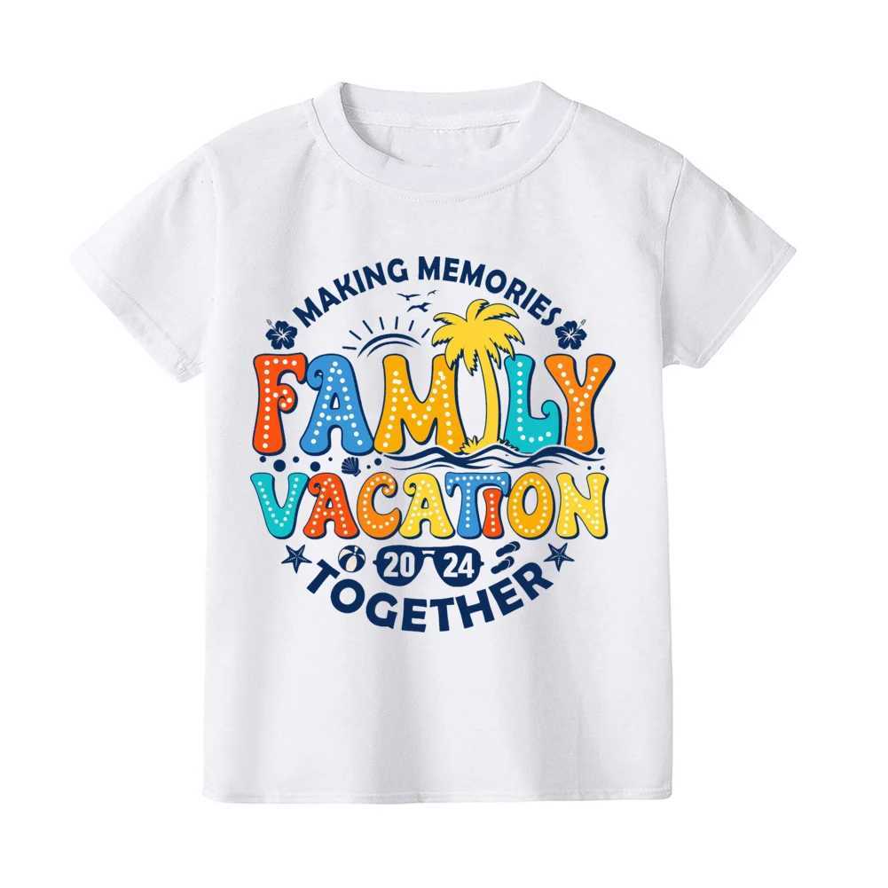 Making Memories Family Vacation 2024 Together Family Tshirt Travel Clothing Family Vacation Matching Shirts Summer Vacation Tee W250207