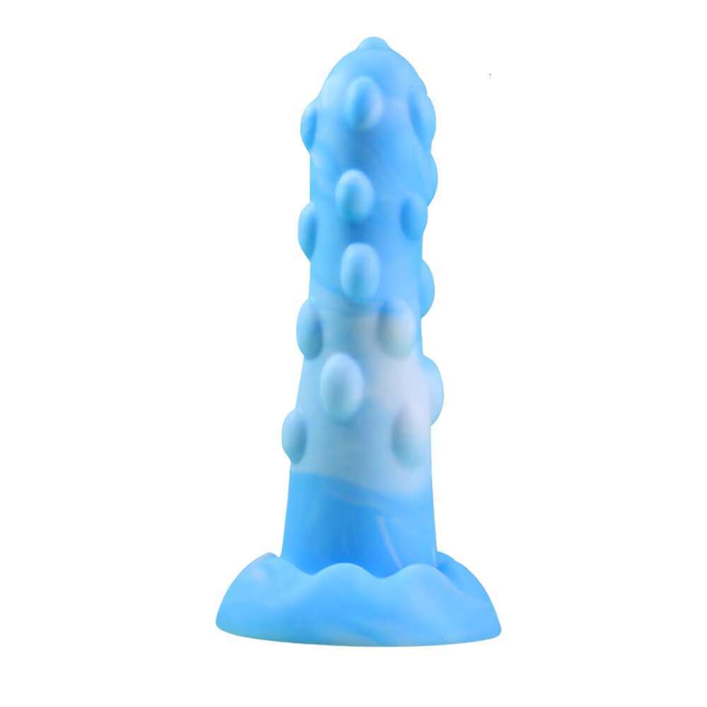 Monster sy Dildo Slim Beginner Soft Silicone Knot Thin Dildos Small with Suction Cup Sex Toys for Men and Women