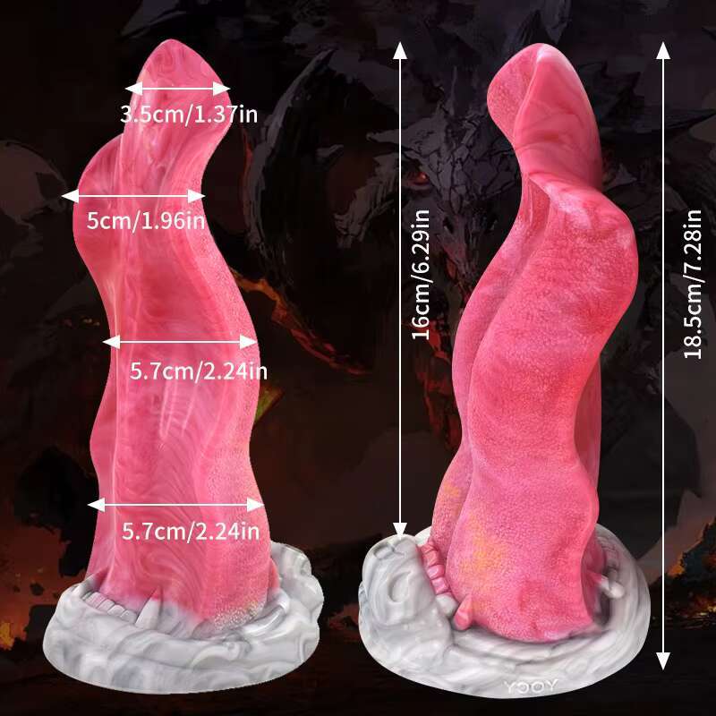 Realistic Wolf Tongue Dildo Soft Alien-Inspired Monster Anal and Riding Pleasure Prostaente Fake Adult Sex Toys Women