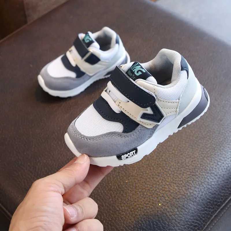 Spring and autumn childrens breathable sports shoes boys and girls soft sole anti slip running shoes baby boots childrens walking shoesXJ250318