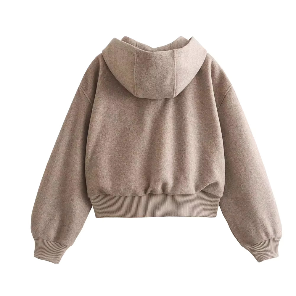 UNIZERA 2025 Spring New Wear European And American Style Women's Fashion Soft Short Pilot Jacket Coat