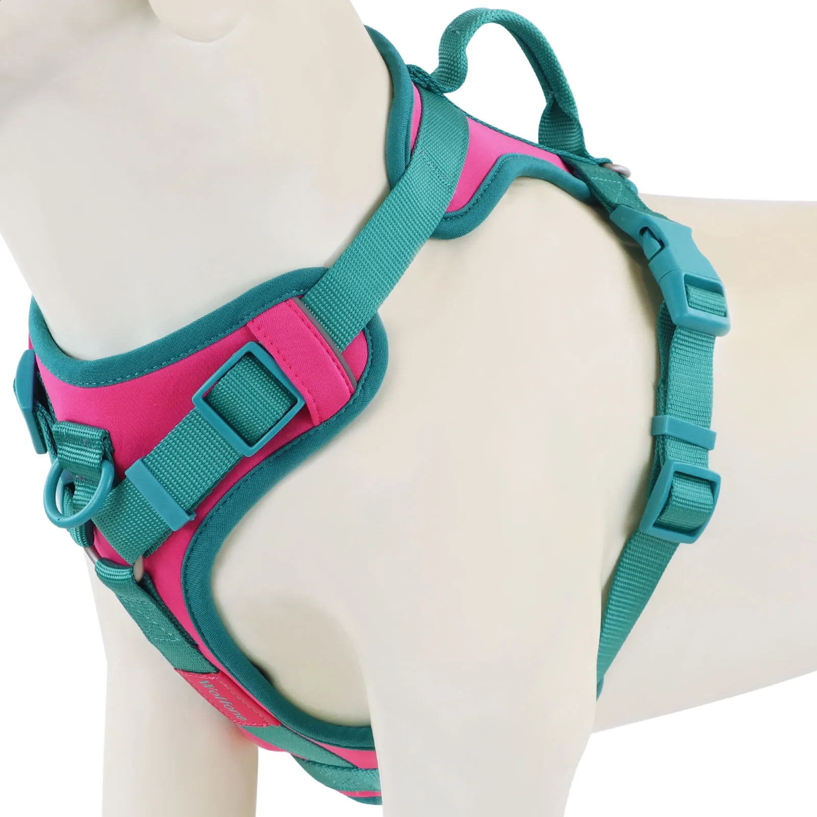 Splicing Colors Breathable For Medium No Pull Dog Harness for large Small dogs Adjustable Chest Strap Dog Harness Personalized 250206