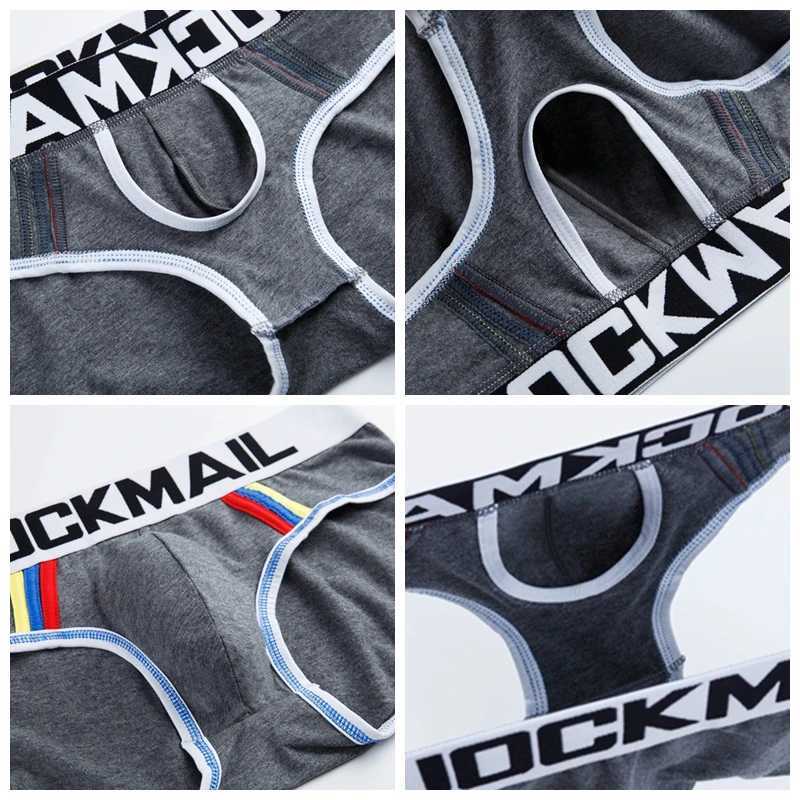 Cotton Men Underwear Boxer Brief Sexy Gay Penis Pouch Push Up Calzoncillos Hombre Slip Cueca Gay Underwear Male PantiesXJ250207