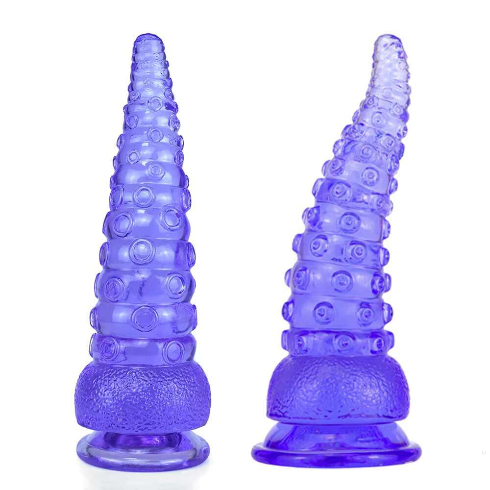 Lesbian Octopus Huge Anal Plug Premium Liquid Silicone Leyuto Monster Dildo Adult Sex Toy With Dong-Strong Suction Cup